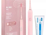 Звуковая щетка Revyline RL060 Pink и зубная паста Smart