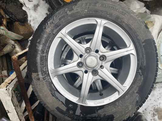 Фото объявления: Колёса на литье р13 5 колес в Рославле