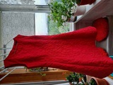 Платье красное 46