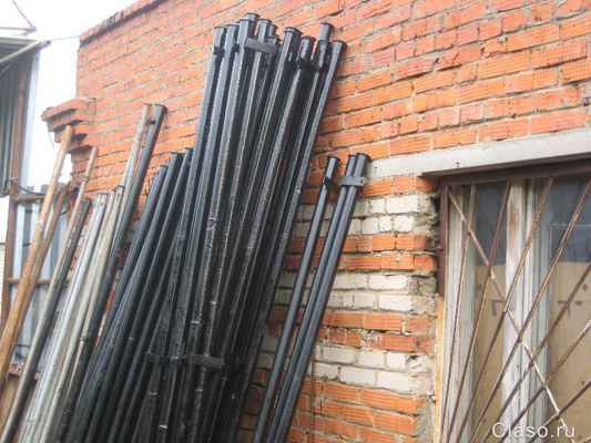Фото объявления: Столбы металлические Новоржев в Новоржеве