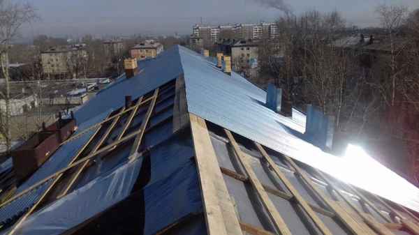 Фото объявления: Ремонт кровли крыш в Новосибирске