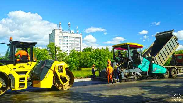 Фото объявления: Асфальтирование дорог тротуаров в Новосибирске