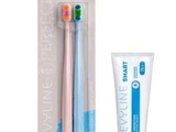 Объявление: Зубные щетки Perfect DUO (персиковая и голубая) и паста Organic от Revyline, Курск