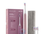 Розовая зубная щетка Revyline RL 015 с 3 насадками