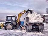 Уборка снега и вывоз снега.